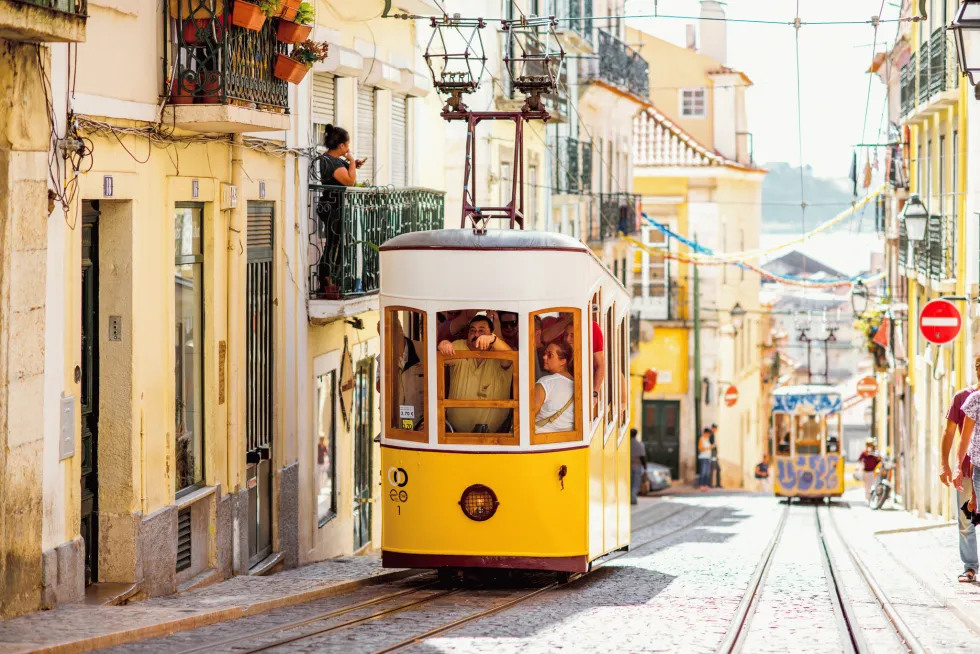 Lissabon är en av Europas vackraste städer. 